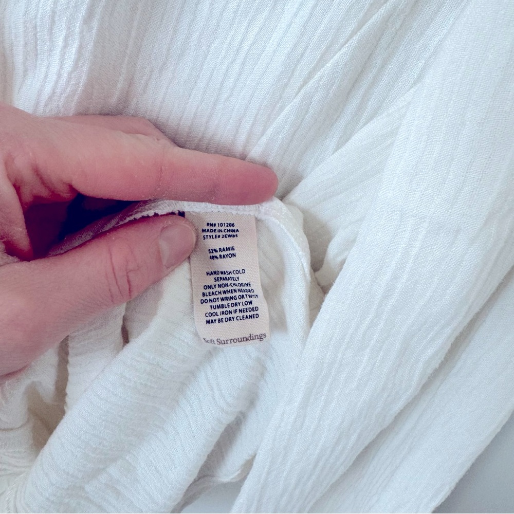 Soft Surroundings Oceo Gauze Tunic - Picture 10 of 14